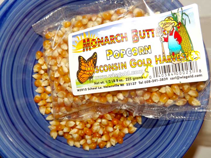 Monarch Butterfly popcorn